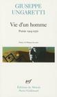 Vie D Un Homme (Poesie/Gallimard) By Giuse Ungaretti Cover Image
