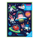 Cosmic Party Greeting Card Puzzle By Mudpuppy,, Bob Kolar (By (artist)) Cover Image