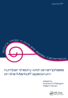 Number Theory with an Emphasis on the Markoff Spectrum (Lecture Notes in Pure and Applied Mathematics) Cover Image