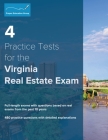 4 Practice Tests for the Virginia Real Estate Exam: 480 Practice Questions with Detailed Explanations Cover Image