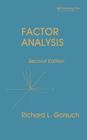 Factor Analysis By Richard L. Gorsuch Cover Image
