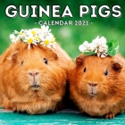 Guinea Pigs Calendar 2021: 16-Month Calendar, Cute Gift Idea For Girls Cover Image