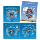 Women in Science Paperback Book Set with Coloring and Activity Book By Mary Wissinger, Danielle Pioli (Illustrator) Cover Image