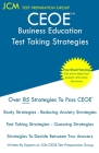 CEOE Business Education - Test Taking Strategies By Jcm-Ceoe Test Preparation Group Cover Image