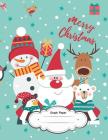 Graph Paper: Graphing Paper Composition Book Student Math Graph Paper 1/4 Inch Squares, Merry Christmas By Modhouses Publishing Cover Image