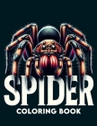 Spider coloring book: Spider design for relief stress & relaxation.colouring For Adult Cover Image
