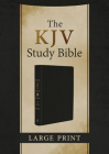 The KJV Study Bible, Large Print [Black Genuine Leather] By Compiled by Barbour Staff, Christopher D. Hudson Cover Image