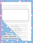 Unicorn Primary Composition Notebook Write and Draw Cover Image