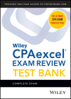 Wiley's CPA 2022 Test Bank: Complete Exam (2-Year Access) Cover Image