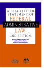 A Blackletter Statement of Federal Administrative Law By American Bar Association Cover Image