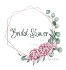Bridal shower guest book with games Cover Image