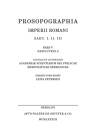 (M) (Prosopographia Imperii Romani #5) By Leiva Petersen (Editor) Cover Image