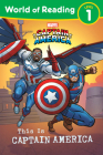 World of Reading: This is Captain America: Level 1 Reader Cover Image