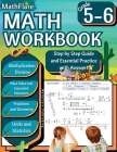 MathFlare - Math Workbook 5th and 6th Grade: Math Workbook Grade 5-6: Multiplication and Division, Fractions, Decimals, Place Value, Expanded Notation Cover Image