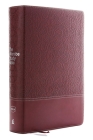 Nkjv, Wiersbe Study Bible, Leathersoft, Burgundy, Comfort Print: Be Transformed by the Power of God's Word By Warren W. Wiersbe (Editor), Thomas Nelson Cover Image