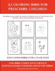 Education Books for 2 Year Olds (A Coloring book for Preschool Children): This book has 50 extra-large pictures with thick lines to promote error free By James Manning, Kindergarten Worksheets (Producer) Cover Image