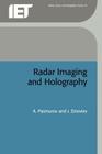 Radar Imaging and Holography By A. Pasmurov, J. Zinoviev Cover Image