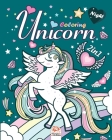 Unicorn - 2in1 - night: Coloring Book For Children 4 to 12 Years - 2 books in 1- night edition Cover Image