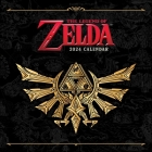 Legend of Zelda 2024 Wall Calendar By Nintendo Cover Image