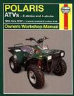Polaris 250 to 500 cc ATVs:  2 stroke & 4 stroke 1985 Thru 1997 (Owners' Workshop Manual) By Max Haynes, Haynes Publishing Cover Image