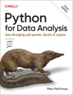 Python for Data Analysis: Data Wrangling with Pandas, Numpy, and Jupyter Cover Image
