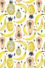 Banana Pineapple Papaya: Graph Paper Notebook, 6x9 Inch, 120 pages Cover Image