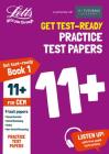 Letts 11+ Success — 11+ Practice Test Papers Book 1, Inc. Audio Download: For The CEM Tests By The 11 Plus Tutoring Academy Cover Image