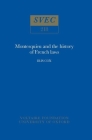 Montesquieu and the History of French Laws (Oxford University Studies in the Enlightenment) By Iris Cox Cover Image