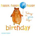 Happy, Happy, Happy Birthday: This Is Your Day: With Dedication and Celebration Page By Julian Vincent Cover Image