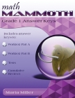 Math Mammoth Grade 1 Answer Keys Cover Image