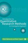 Introduction to Quantitative Research Methods: An Investigative Approach [With CD-ROM] By Mark Balnaves, Peter Caputi Cover Image