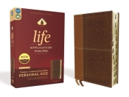 Niv, Life Application Study Bible, Third Edition, Personal Size, Leathersoft, Brown, Indexed, Red Letter Edition By Zondervan Cover Image