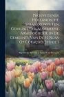 Proeve Eener Hollandsche Spraakkunst, Ten Gebruike Der Algemeene Armenschool in De Gemeente Van De H. Rosa Op Curaçao. Stukje 1 Cover Image