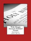 Wide-Margin American Standard Version: Gospels and Acts By Justin Imel Sr Cover Image