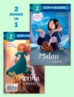 Mulan Is Loyal/Merida Is Brave (Disney Princess) (Step into Reading) Cover Image