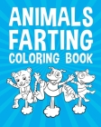 Animals Farting Coloring Book By Breaking Wind Coloring Cover Image