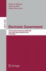 Electronic Government: 7th International Conference, Egov 2008, Torino, Italy, August 31 - September 5, 2008, Proceedings Cover Image