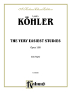 The Very Easiest Studies, Op. 190 (Kalmus Edition) Cover Image