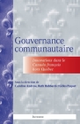 Gouvernance Communautaire: Innovations Dans Le Canada Français Hors Québec Cover Image