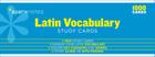 Latin Vocabulary Sparknotes Study Cards: Volume 13 By Sparknotes Cover Image