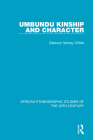 Umbundu Kinship and Character Cover Image