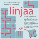 Linjaa: Fun, aesthetic and strategic: an addictive line art game By Renske Solkesz Cover Image