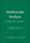 Multivariate Analysis V 1 Cover Image
