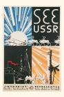 Vintage Journal for USSR Travel Poster Cover Image