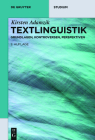 Textlinguistik (de Gruyter Studium) Cover Image