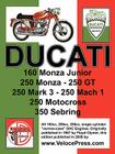 Ducati Factory Workshop Manual: 160cc, 250cc & 350cc NARROW CASE, SINGLE CYLINDER, OHC MODELS Cover Image