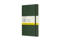 Moleskine Notebook, Large, Squared, Myrtle Green, Soft Cover (5 x 8.25) Cover Image