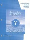 Intermediate Algebra, Student Workbook for Algebra Activities By Alan S. Tussy, R. David Gustafson, Diane Koenig Cover Image