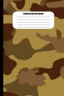 Composition Notebook: Camouflage (Brown Colors) (100 Pages, College Ruled) Cover Image
