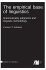 The empirical base of linguistics By Carson T. Schütze Cover Image